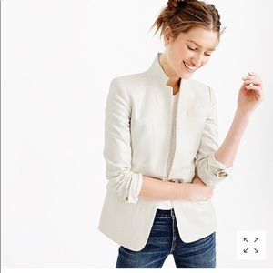 J Crew Cream Regent Blazer Size 10